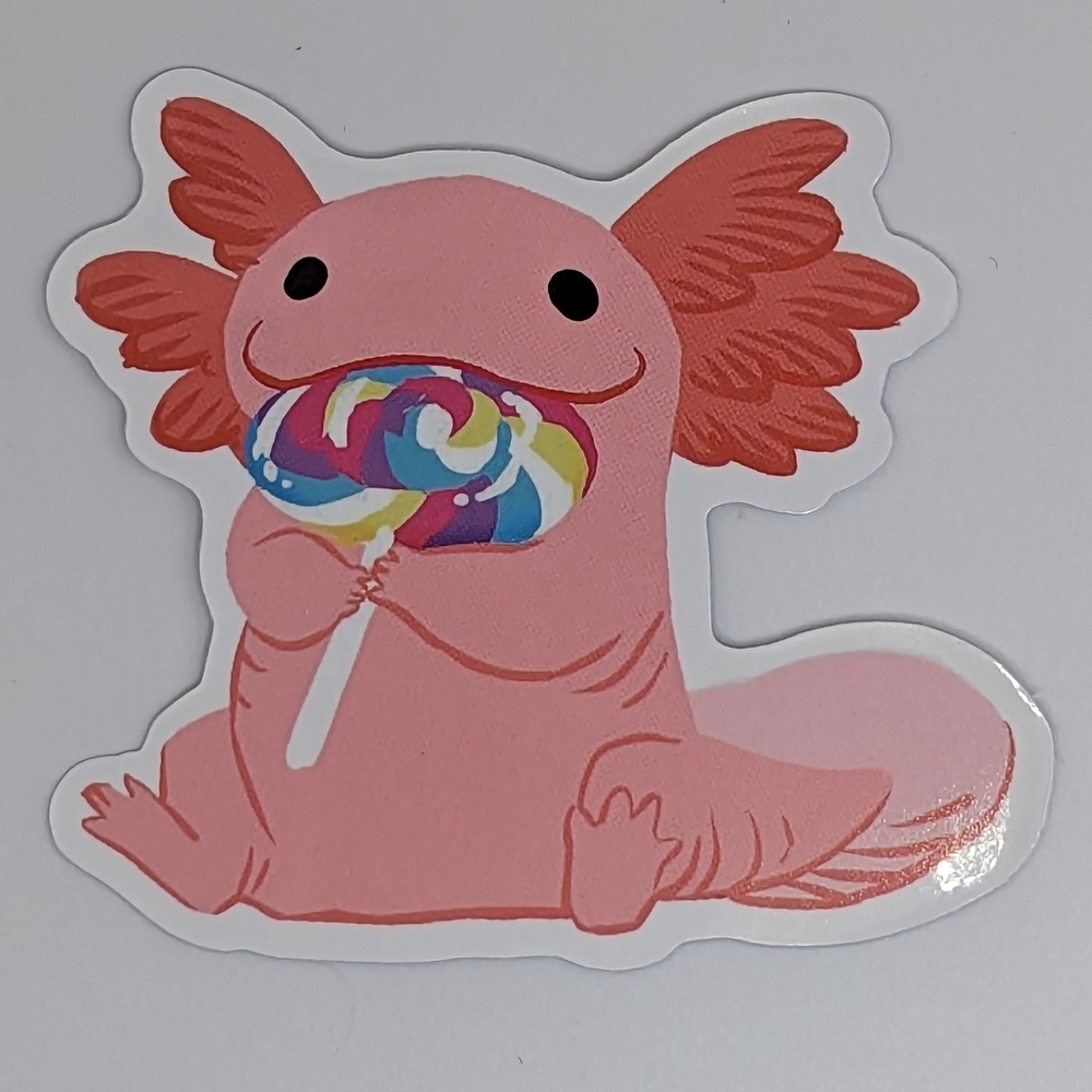 Axolotl Sticker